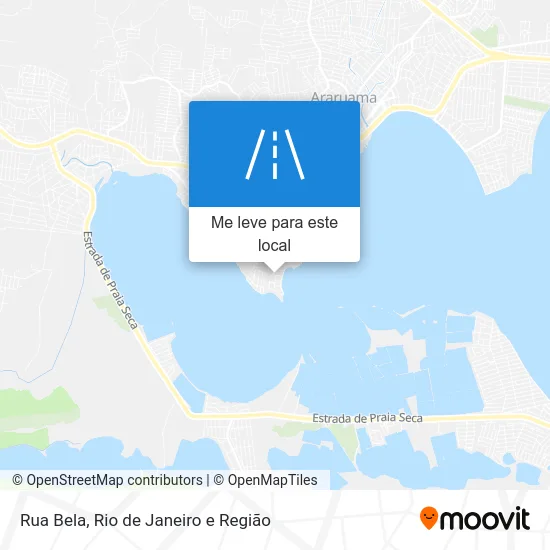 Rua Bela mapa