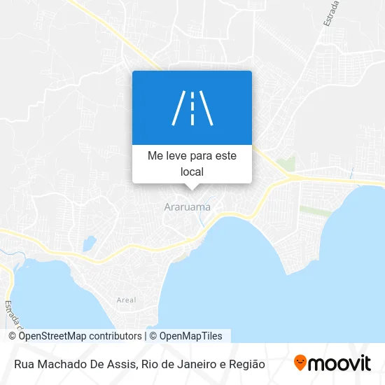 Rua Machado De Assis mapa