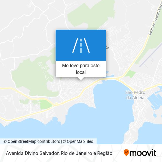 Avenida Divino Salvador mapa