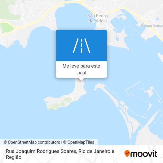 Rua Joaquim Rodrigues Soares mapa