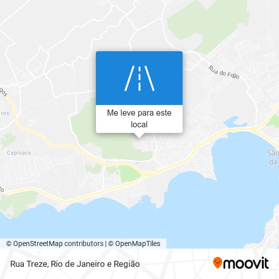 Rua Treze mapa