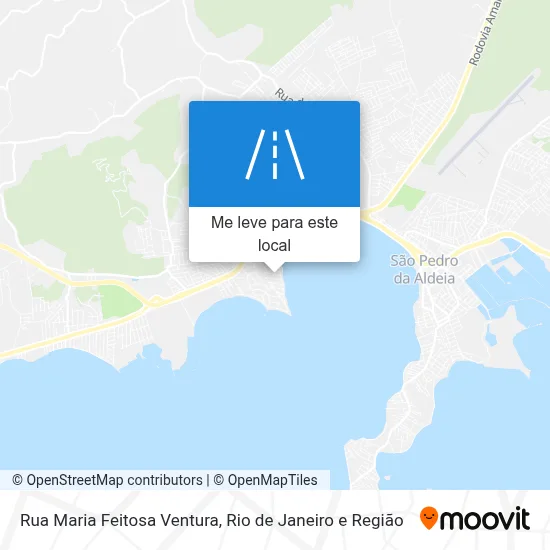 Rua Maria Feitosa Ventura mapa