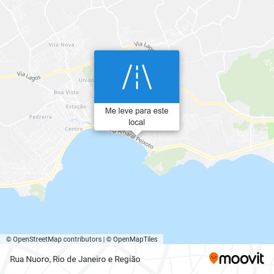 Rua Nuoro mapa