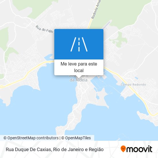 Rua Duque De Caxias mapa