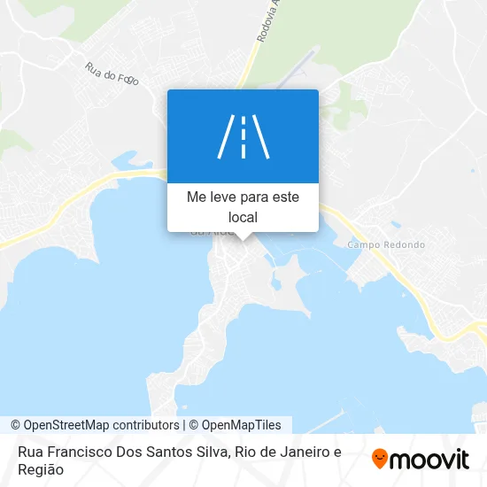 Rua Francisco Dos Santos Silva mapa