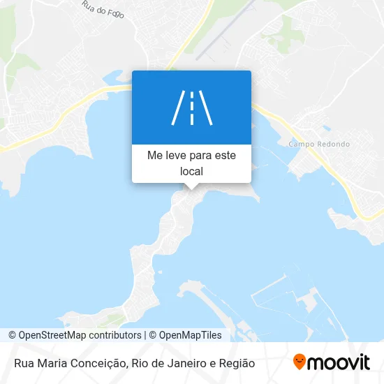 Rua Maria Conceição mapa
