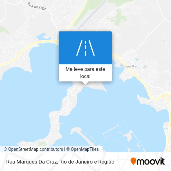 Rua Marques Da Cruz mapa