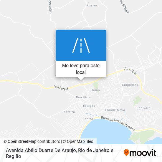 Avenida Abílio Duarte De Araújo mapa