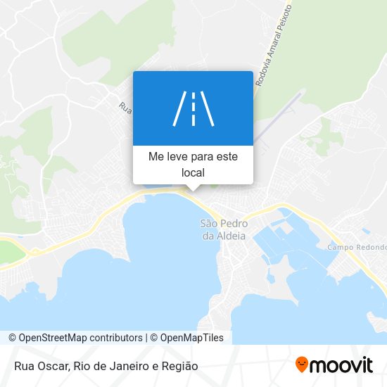 Rua Oscar mapa