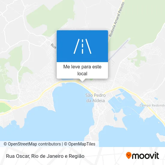 Rua Oscar mapa
