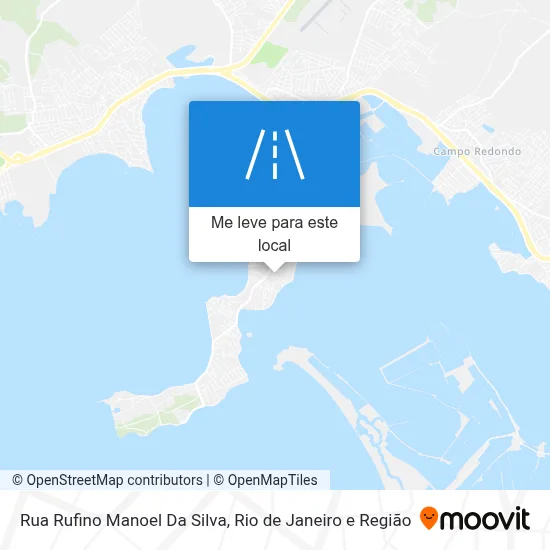 Rua Rufino Manoel Da Silva mapa