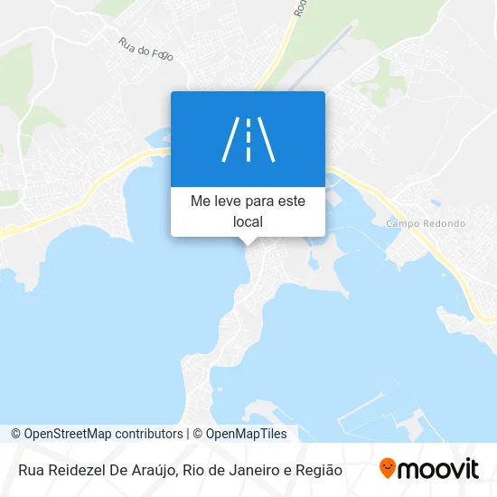 Rua Reidezel De Araújo mapa