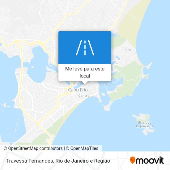 Travessa Fernandes mapa