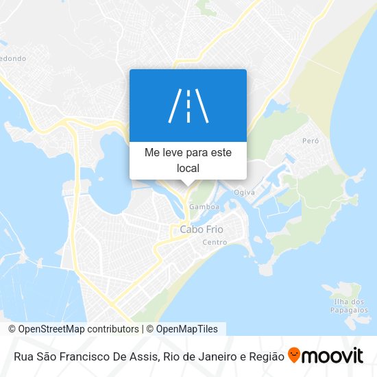 Rua São Francisco De Assis mapa