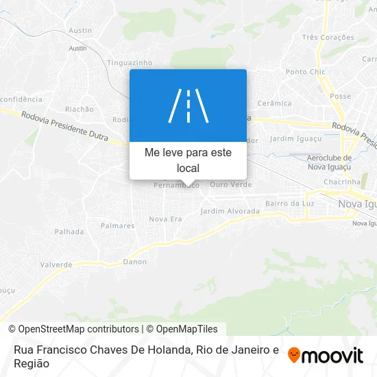 Rua Francisco Chaves De Holanda mapa