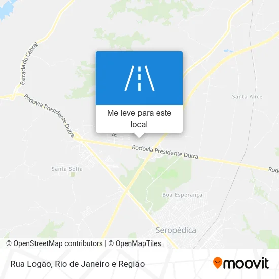 Rua Logão mapa