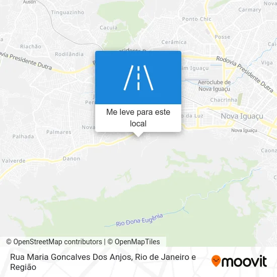 Rua Maria Goncalves Dos Anjos mapa