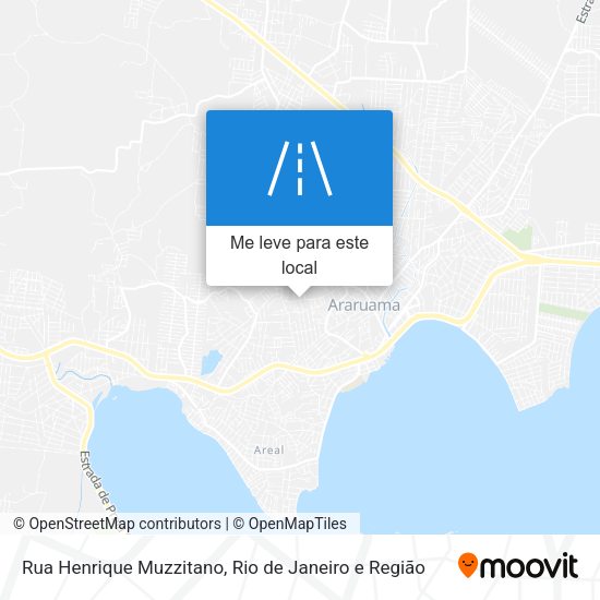 Rua Henrique Muzzitano mapa