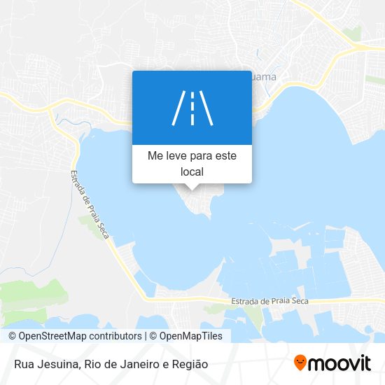 Rua Jesuina mapa