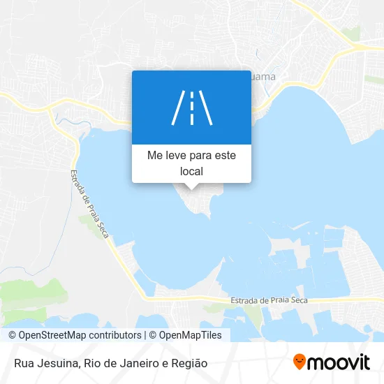 Rua Jesuina mapa