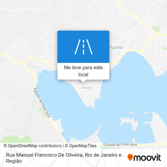 Rua Manoel Francisco De Oliveira mapa
