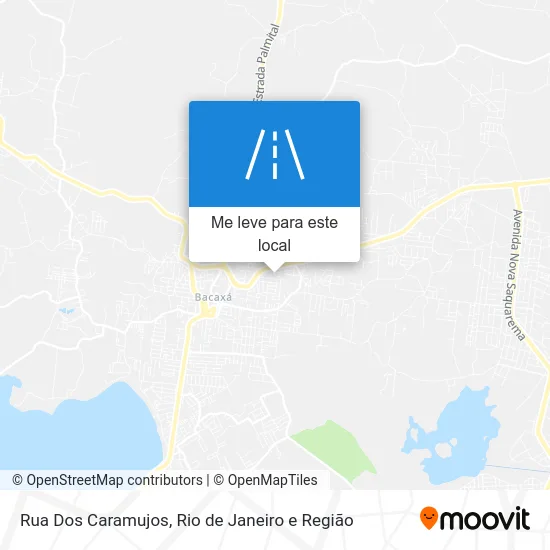 Rua Dos Caramujos mapa