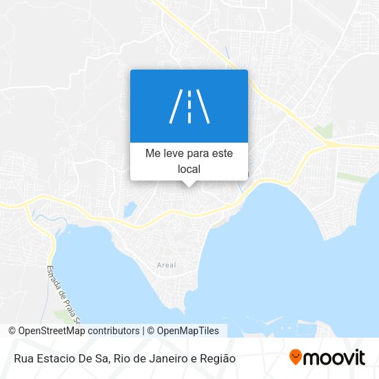 Rua Estacio De Sa mapa