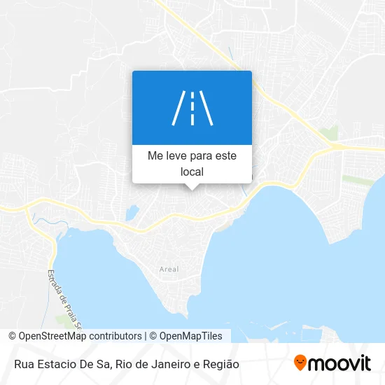 Rua Estacio De Sa mapa
