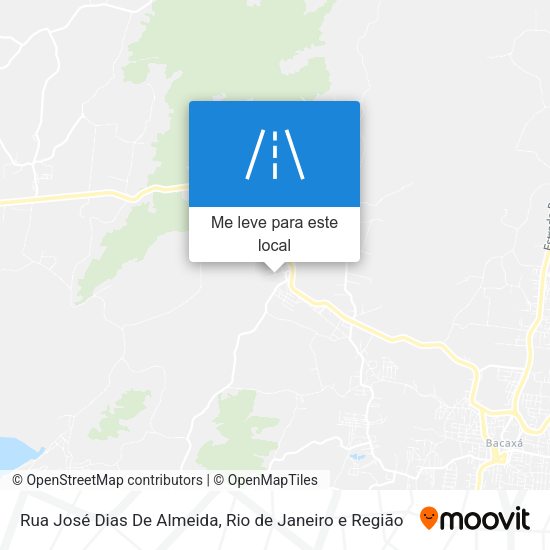 Rua José Dias De Almeida mapa