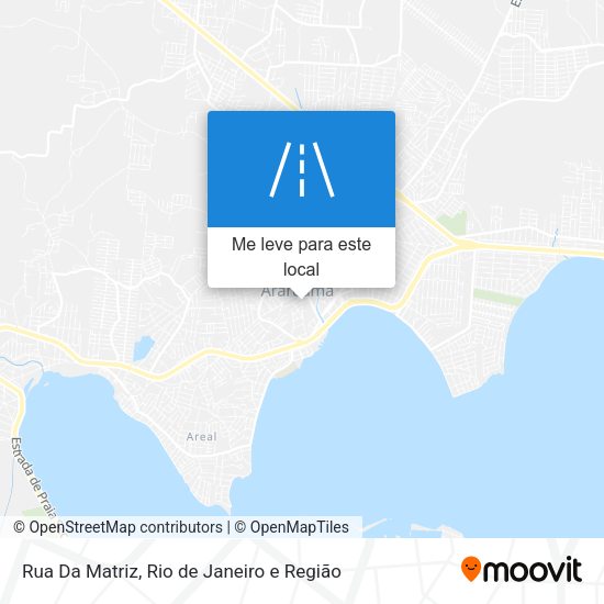 Rua Da Matriz mapa