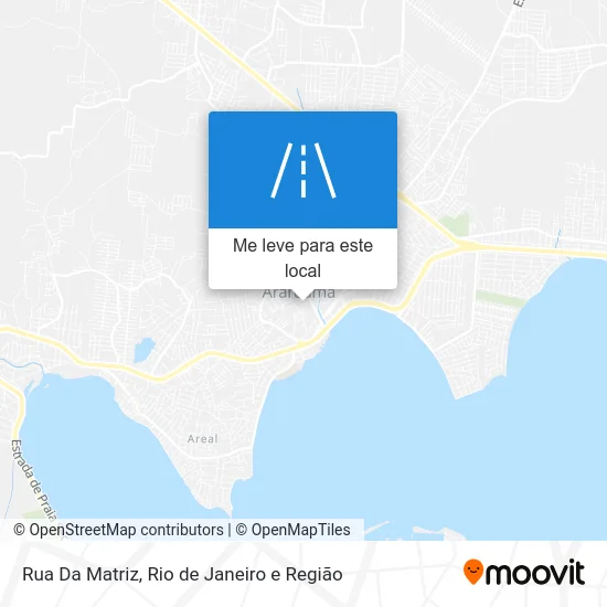 Rua Da Matriz mapa
