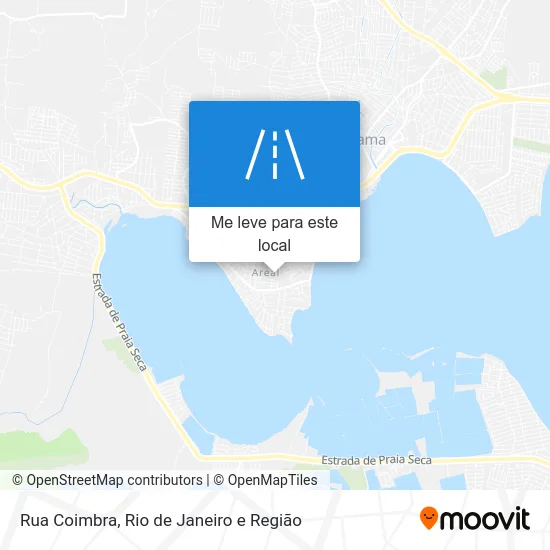 Rua Coimbra mapa