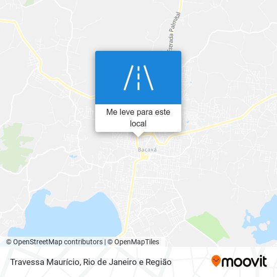 Travessa Maurício mapa