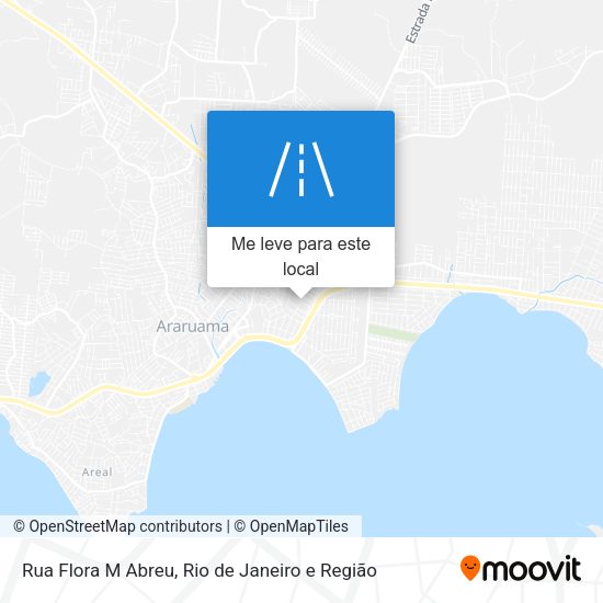 Rua Flora M Abreu mapa