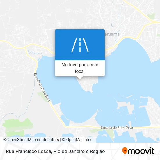 Rua Francisco Lessa mapa