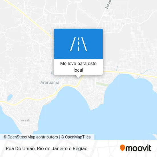 Rua Do União mapa