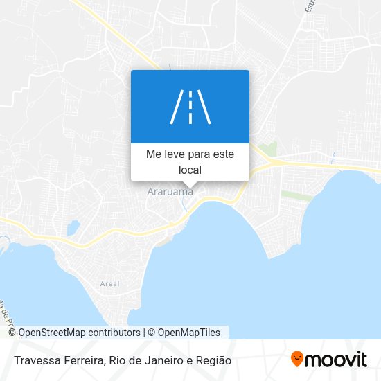 Travessa Ferreira mapa