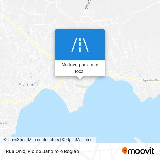 Rua Onix mapa