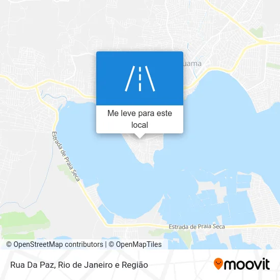 Rua Da Paz mapa