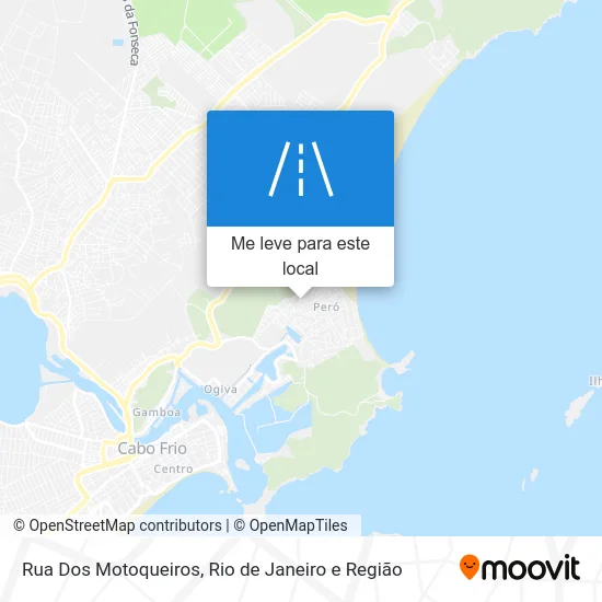 Rua Dos Motoqueiros mapa
