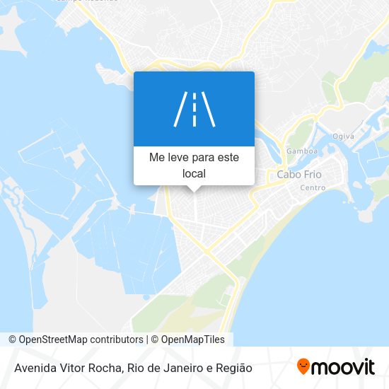 Avenida Vitor Rocha mapa