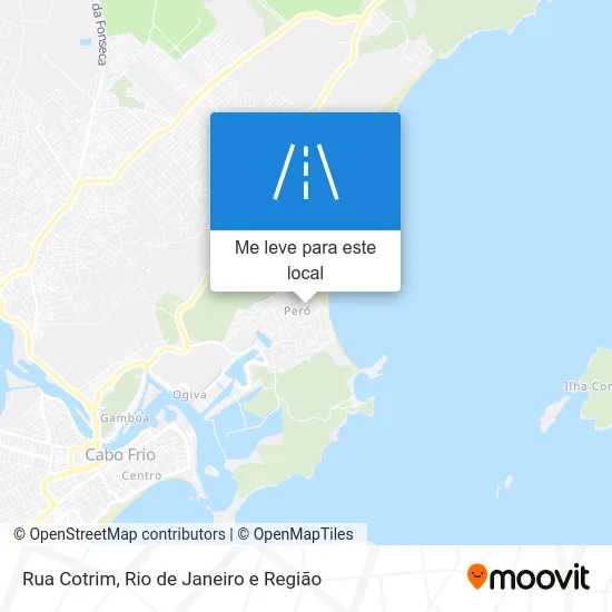 Rua Cotrim mapa