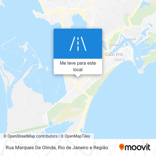 Rua Marques De Olinda mapa