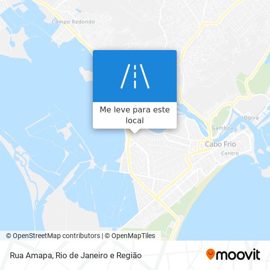 Rua Amapa mapa