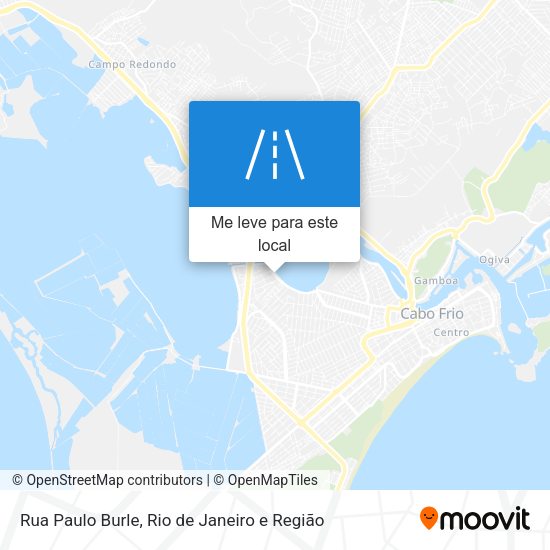Rua Paulo Burle mapa
