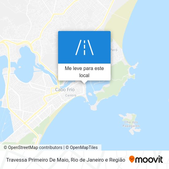 Travessa Primeiro De Maio mapa