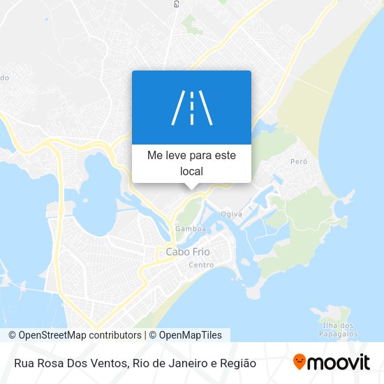 Rua Rosa Dos Ventos mapa