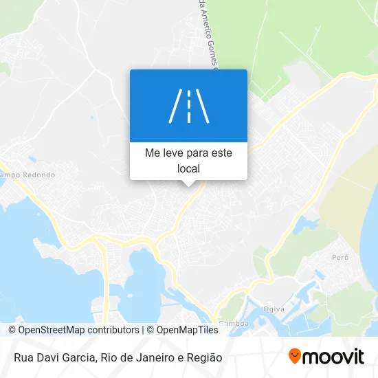 Rua Davi Garcia mapa