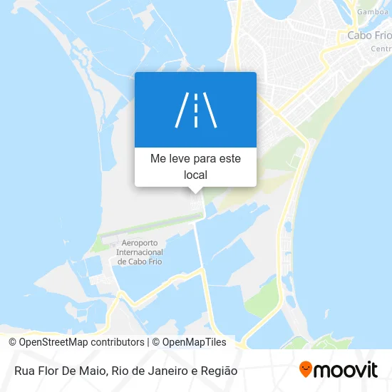 Rua Flor De Maio mapa