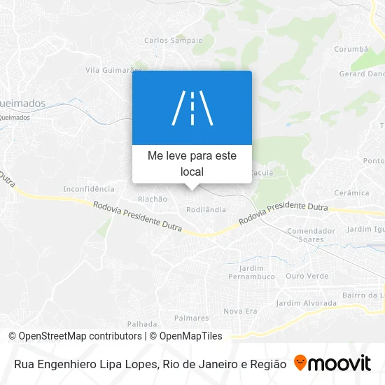 Rua Engenhiero Lipa Lopes mapa